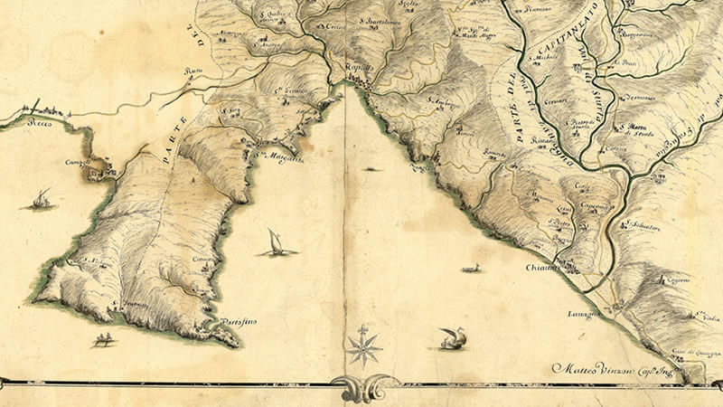 Particolare Mappa dei Vinzoni